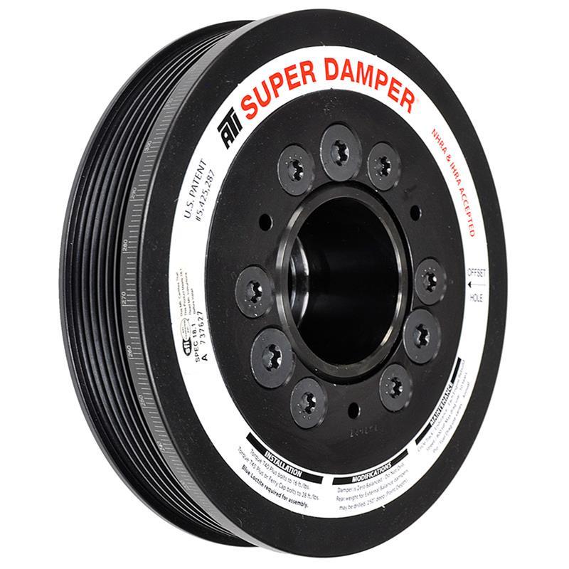 ATI SUPER DAMPER SERPENTINE SERIES HARMONIC BALANCERS FOR 1997-2013 CORVETTE 2008-2009 G8
