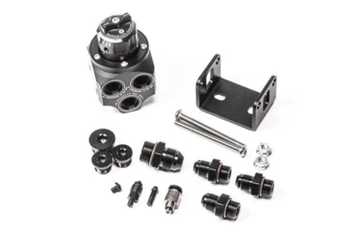 RADIUM FUEL PRESSURE MULTI-PORT REGULATOR (BLACK) 